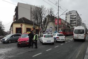Beograd - Lančani sudar na autoputu