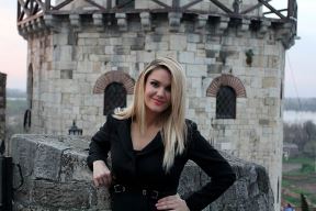 Lena Kovačević - Zauvek, promocija spota na Kalemegdanskoj terasi FOTO