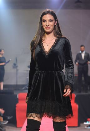 Ivana Španović učestvovala na modnoj reviji.