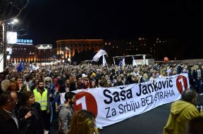 Saša Janković: Miting u Beogradu FOTO