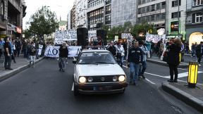 Beograd: Protest, 10. dan