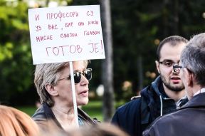 Beograd: Na prostestu se okupilo 150 ljudi