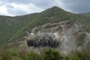 Eksplozija u Grdeličkoj klisuri, razminiravanje tunela.