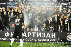 Igrači Partizana šampioni Srbije