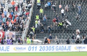 VIDEO: Sukob Grobari i Delije finale Kup Srbije