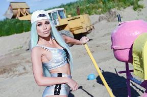 Stanija Dobrojević Instagram fotografija usana