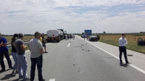 Udes na autoputu Beograd Novi Sad