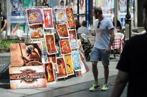 Game of Thrones: Slike iz Igre prestola u Knez Mihailovoj ulici (FOTO)