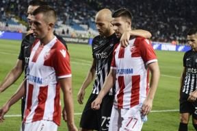 Superliga (155. večiti derbi) Crvena zvezda-Partizan 0-0 (FOTO)