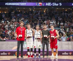 Bogdan Bogdanović u idealnom timu Evropskog prvenstva u košarci.