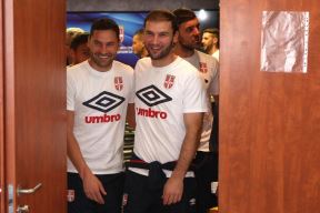Austrija - Srbija, Branislav Ivanović i Nemanja Matić