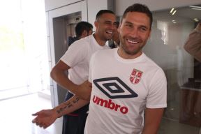 Austrija - Srbija, Branislav Ivanović i Nemanja Matić