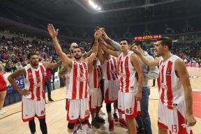 Crvena zvezda Makabi 87-84 Evroliga 2017 Arena 