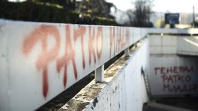 Ratko Mladić grafiti podrške u Beogradu nakon presude Haškog tribunala FOTO