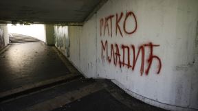 Ratko Mladić grafiti podrške u Beogradu nakon presude Haškog tribunala FOTO