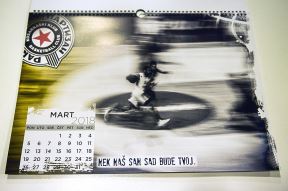KK Partizan kalendar 2018. 