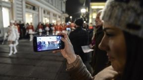 Festival Mimoze: Mažoretkinje u Knez Mihailovoj ulici FOTO