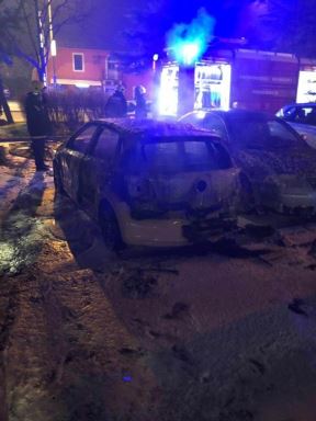 Podgorica Zapaljen automobil u centru grada 