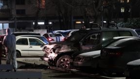 Podgorica - izgoreo automobil