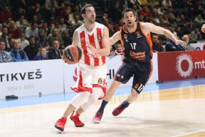 Crvena zvezda - Valensija 106-90 Evroliga 2018