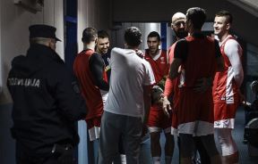Crvena zvezda - Fenerbahče, Kalinić, Gudurić i Obradović na treningu u Pioniru FOTO