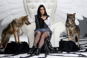 Dragana Mirković, snimanje novog spota.