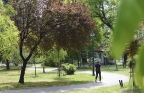 Beograd: Karađorđev park u proleće FOTO
