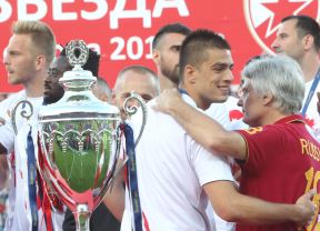 Crvena zvezda - Voždovac proslava titule 2017/18