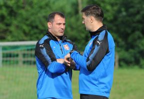Saša Ilić i Dejan Stanković u Austriji na pripremama sa Srbijom
