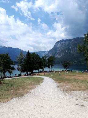 Bohinjsko jezero Slovenija Bohinj FOTO