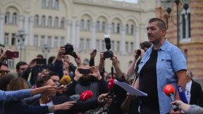 Protest novinara u Banjaluci - pretučen Vladimir Kovačević