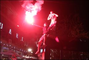 Crvena zvezda, liga šampiona, fotografije