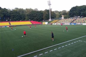 Srbija trening u Litvaniji