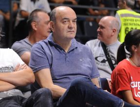 Duško Vujošević na utakmici Srbija - Estonija Mundobasket 2019 kvalifikacije