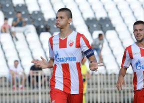 Crvena zvezda - Napoli 1:1 omladinska Liga šampiona gol Dejan Joveljić