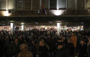 Protest opozicije u Beogradu 22. decembar