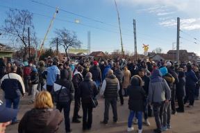  Smederevo - Protest ispred Železare zbog zagađenja