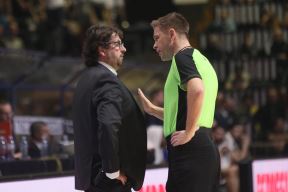 Džok Lendejl intervju posle meča KK Partizan - Budućnost 76-67 ABA liga 2018-19 Šou za roditelje