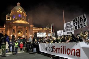 Protest "jedan od pet miliona" u Beogradu