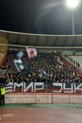 159 derbi: koreografija, navijači, Delije i Grobari