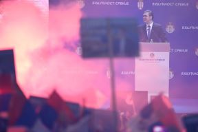 Miting Budućnost Srbije u Beogradu