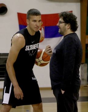 Bogdan Bogdanović Partizan Bogdan na treningu Partizana