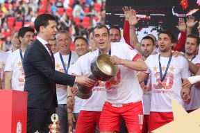 Crvena zvezda šampion Srbije za sezonu 2018/19 proslava titule 