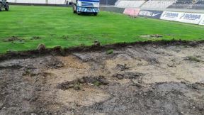 Partizan radovi na stadionu menja se trava na stadionu Partizana