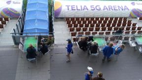 Navijači Helsinkija uživaju na stadionu pred meč sa Zvezdom (FOTO i VIDEO)