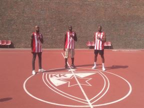 KK Crvena zvezda: Gist i Braun na Malom Kalemegdanu FOTOGRAFIJE