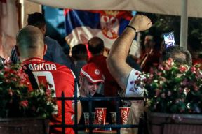 Crvena zvezda u Ligi šampiona atmosfera na stadionu navijači proslavili (VIDEO i FOTO)
