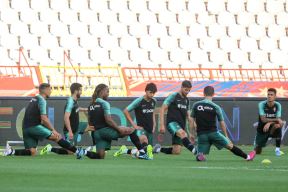 Srbija Portugal Kristijano Ronaldo trening FOTO