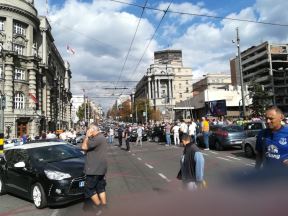 Protest taksista u Beogradu taksisti blokiraju Beograd