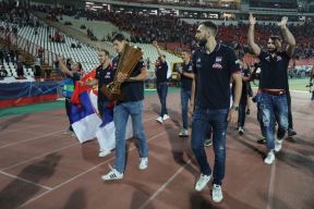 Odbojkaši na Marakani, Crvena zvezda - Olimpijakos, pehar Evropsko prvenstvo